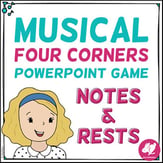 Musical Four Corners: Note and Rest Identification Digital Resources